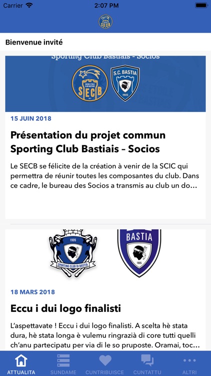 Socios Etoile Club Bastiais