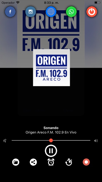 Origen Areco FM 102.9