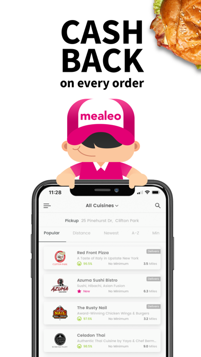 How to cancel & delete Mealeo: Food Delivery Service from iphone & ipad 1