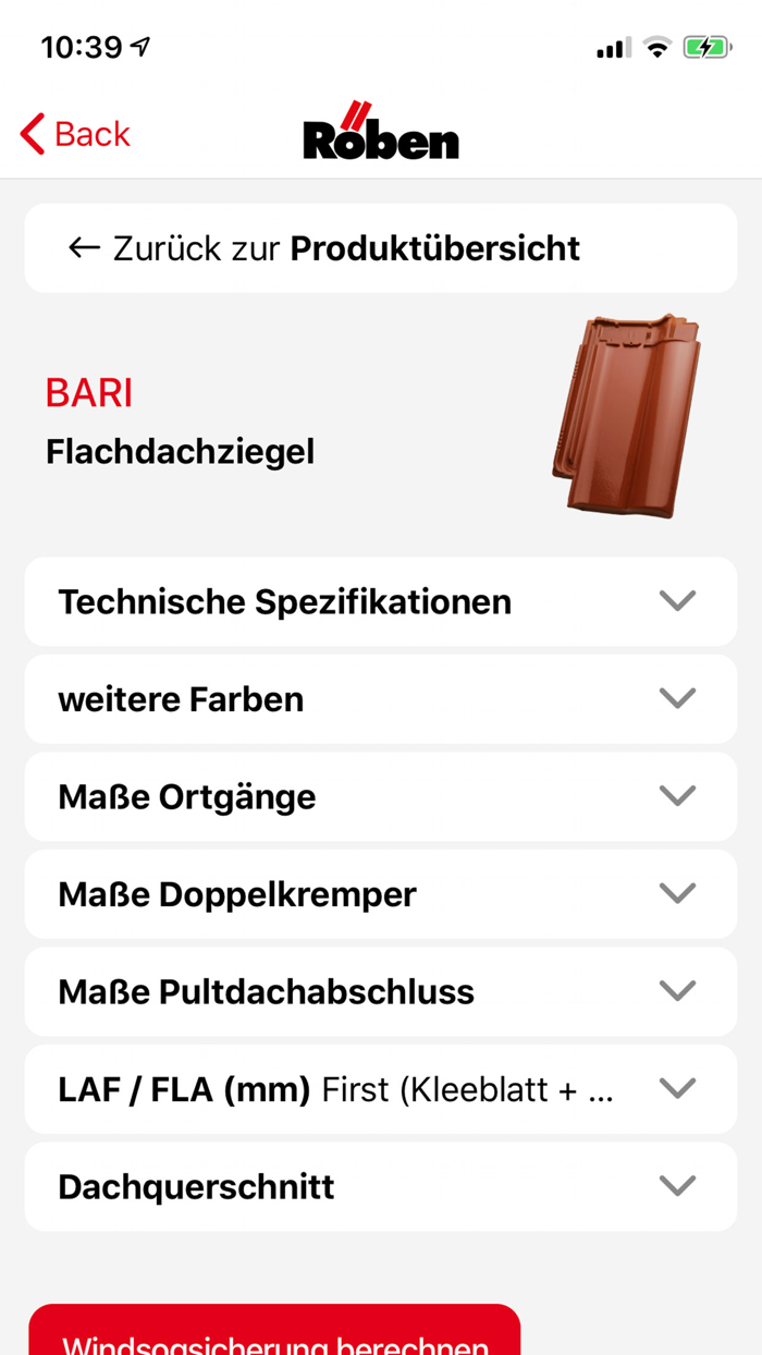 Röben Dachziegel - Maßgenau