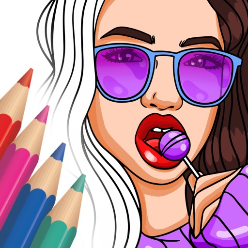 ColorMe - Adults Coloring Book Icon