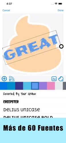 Screenshot 8 Crear Stickers Personal iphone