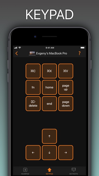 NumPad, KeyPad remote keyboard