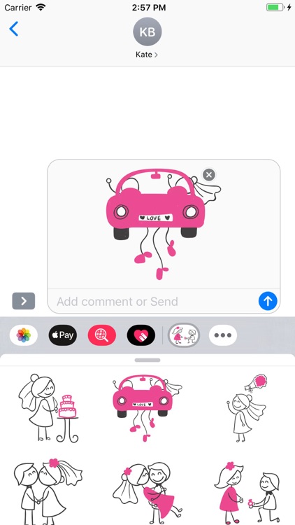 Lovely Couple - Stickers Pack screenshot-5