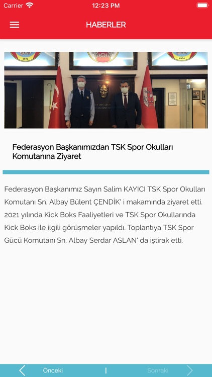 TÜRKİYE KİCK BOKS FEDERASYONU screenshot-4