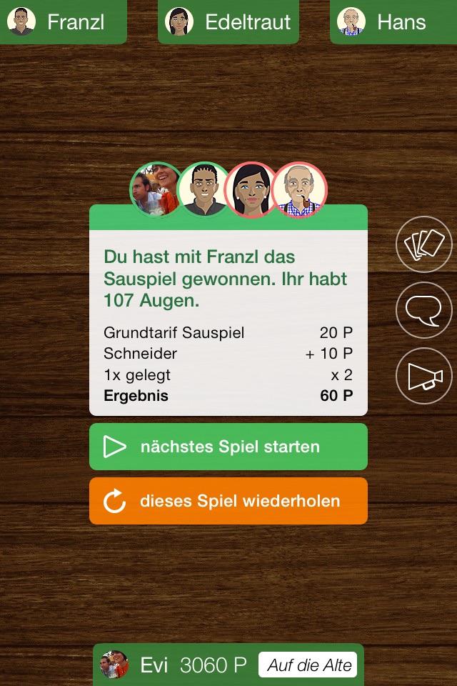 Sauspiel Schafkopf screenshot 2