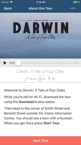 Game screenshot Darwin Audio Tour hack