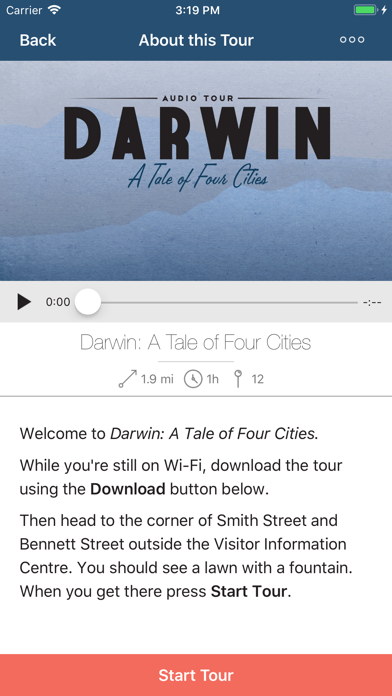 How to cancel & delete Darwin Audio Tour from iphone & ipad 3