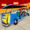 Make your shopping experience better with radio taxi supermarket transport and generate bill after purchasing all the home grocery golf cart items and other products as a job simulator