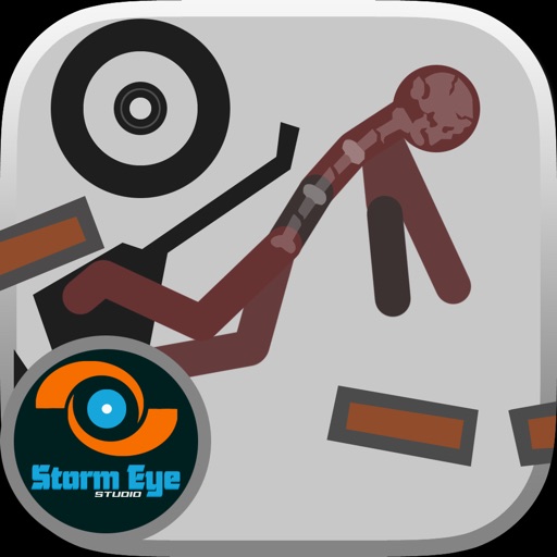Stickman Dismounting iOS App