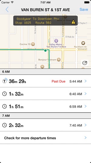 Transit Tracker - Phoenix