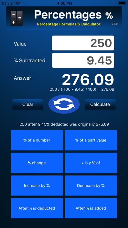 Percentage Calculator - % screenshot-3