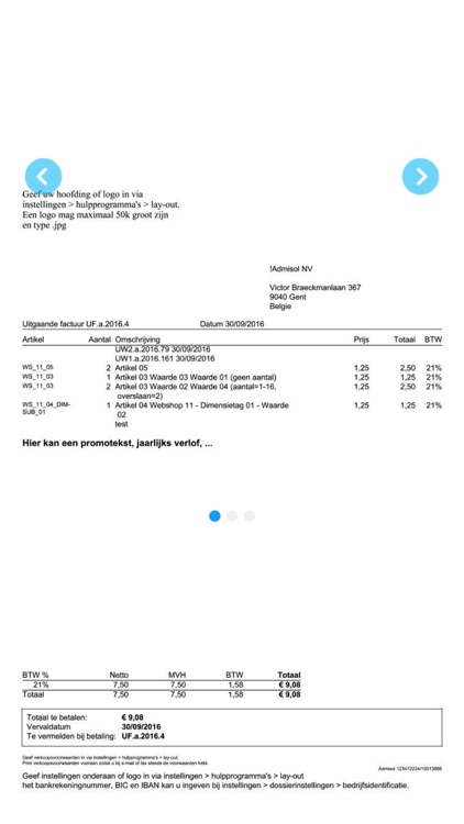 Admisol Documents