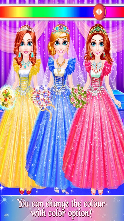 Wedding Girls Salon Dress Up screenshot-3