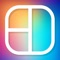 Edit your pictures in a single photo collage grid with various layout options, shapes, frames and photo effects