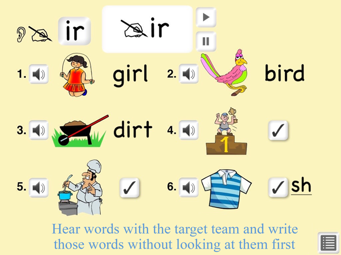 Sounds Have Letter Teams 5