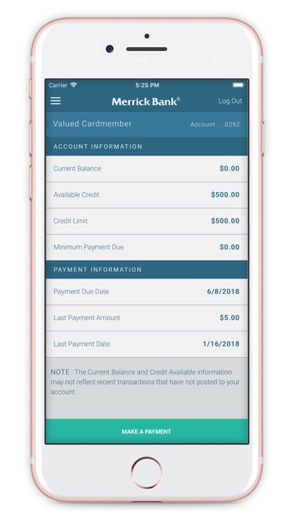 Merrick Bank Mobile