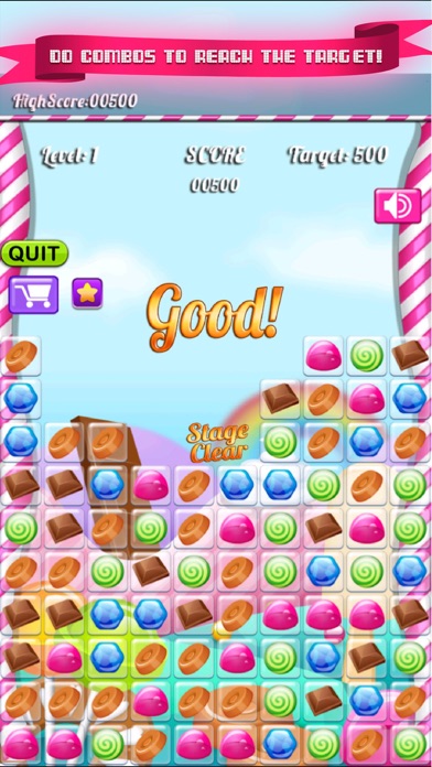 Jelly Candy Chocolate Sweet Blast screenshot 3