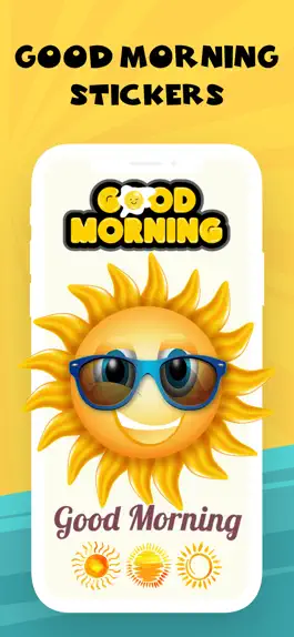 Game screenshot Good Morning Typography Emojis mod apk