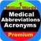 Icon Medical Abbreviations Acronyms