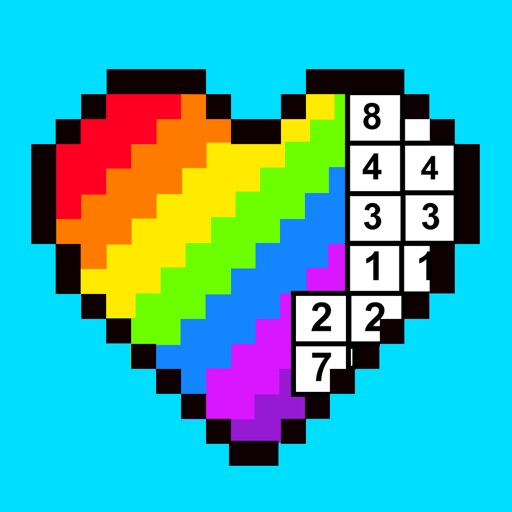 RAINBOW Color by Number icon