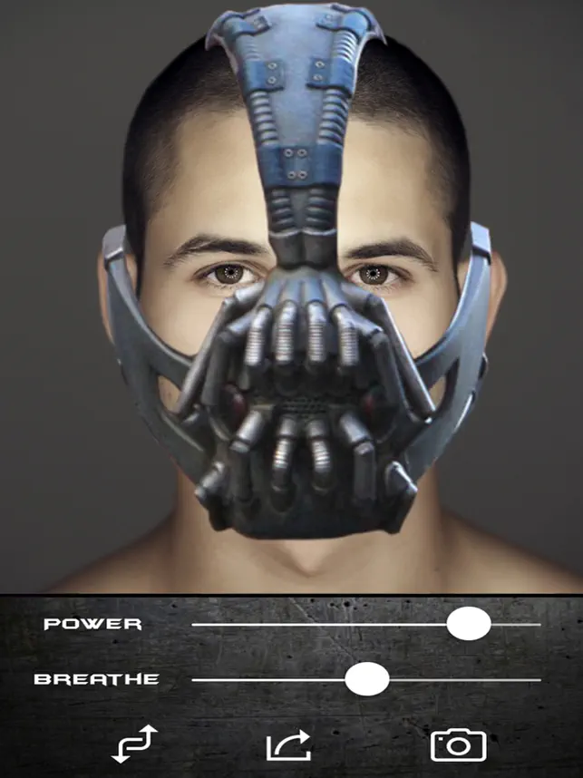 Bane Voice Changer Face Filter, game for IOS