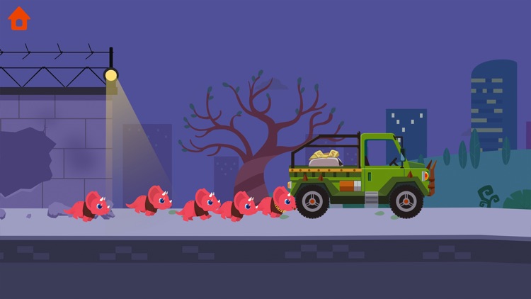Dinosaur Police Car screenshot-0