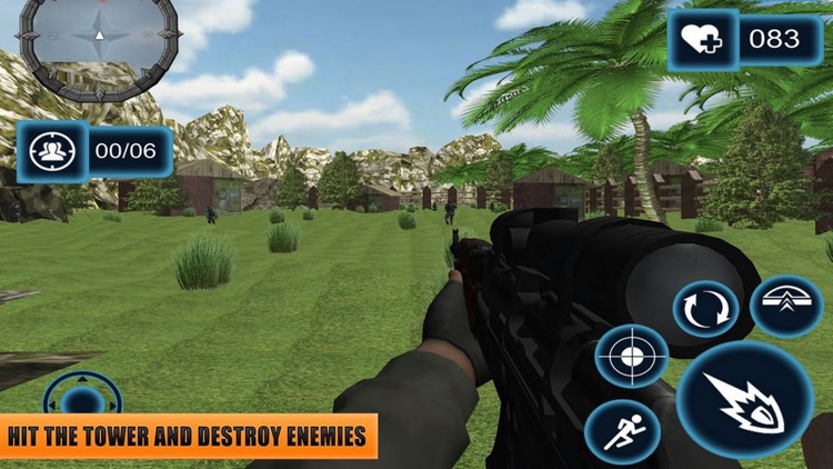 Jungle Army Combat - Shooter W