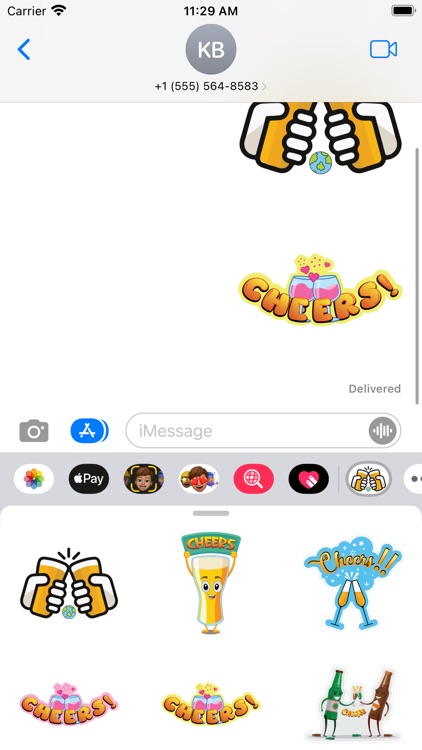 Cheers Stickers Pack screenshot-4