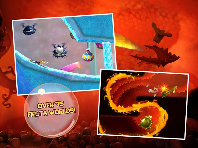 ‎Rayman Fiesta Run Screenshot