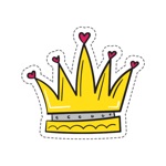 Kings Crown Stickers