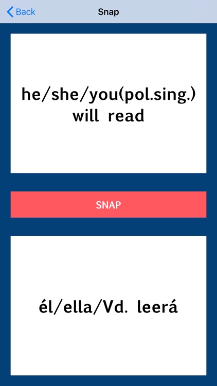 Spanish Verb Blitz screenshot-5