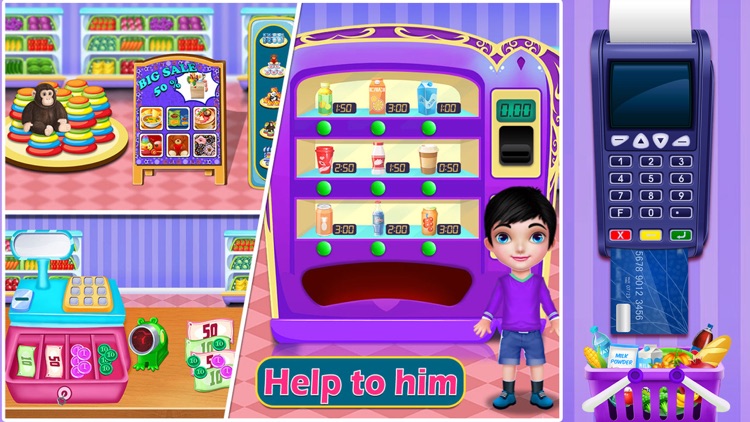 Supermarket Shopping Game screenshot-4