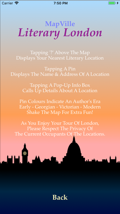 How to cancel & delete MapVille Literary London from iphone & ipad 1