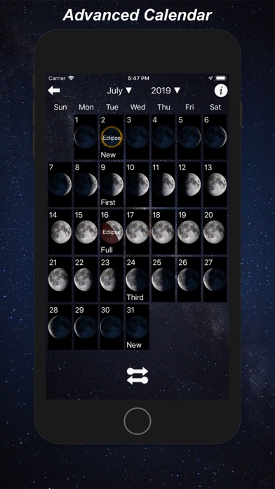 How to cancel & delete Lunar Phase - Moon Calendar from iphone & ipad 2