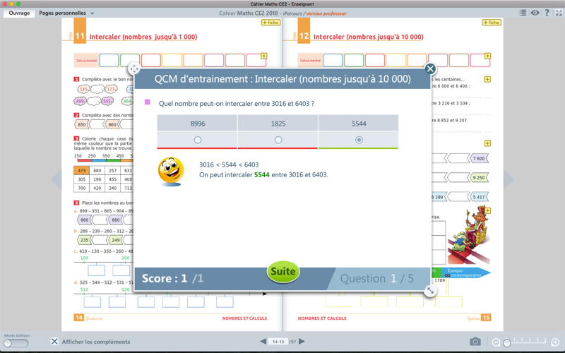 Cahier Maths CE2 – Enseignant screenshot 2