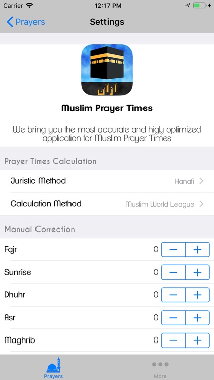 Azan - Muslim Prayer Times