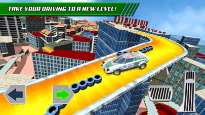 Roof Jumping Stunt Driving Parking Simulator - Real Car Racing Test Sim Run Race Games Screenshot 4