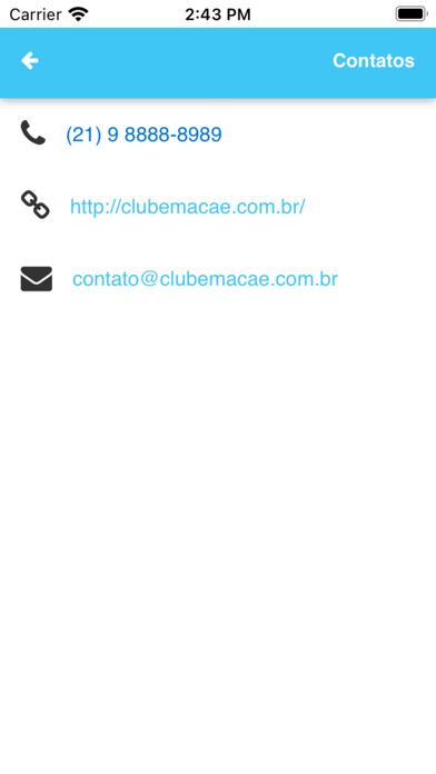 Leitor Clube Macaé Tips screenshot 2