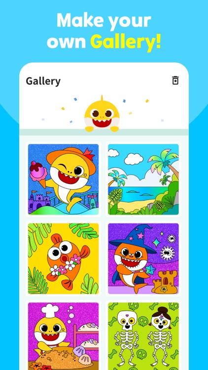 Baby Shark Coloring Book screenshot-3