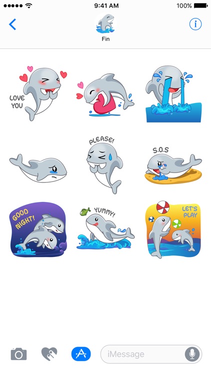 Dolphin - Sticker for iMessage