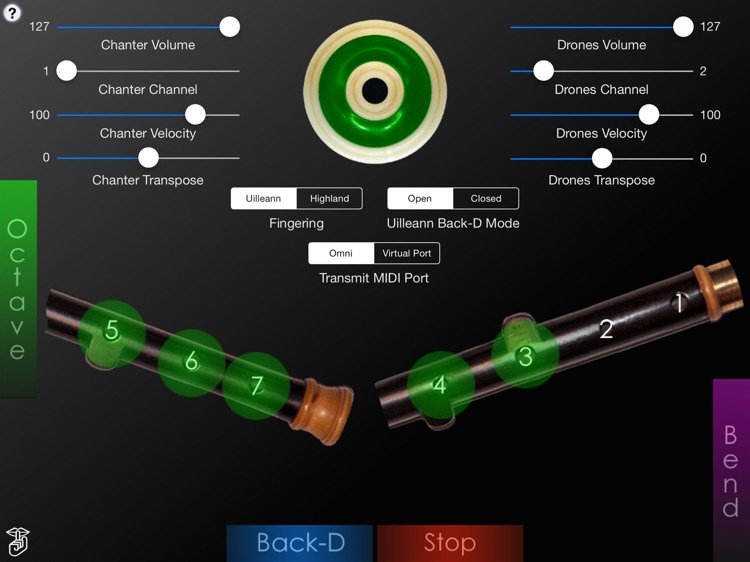 MIDI Bagpipes Control Surface