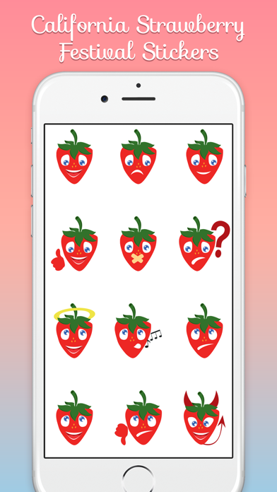 California Strawberry Stickers screenshot 3