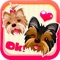 Yorkie Dog Emoji Stickers