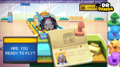 Dr. Panda's Airport Screenshot 1