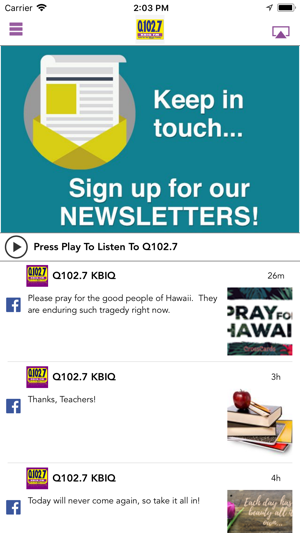 Q102.7 KBIQ(圖1)-速報App