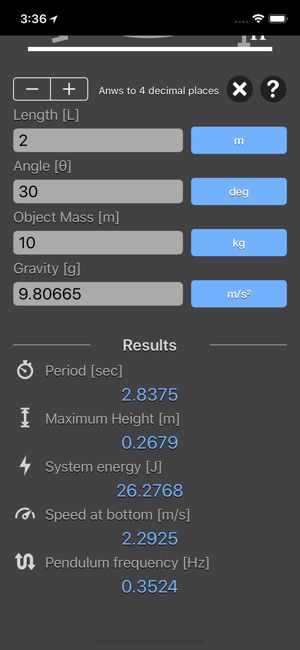 Simple Pendulum Calculator(圖2)-速報App