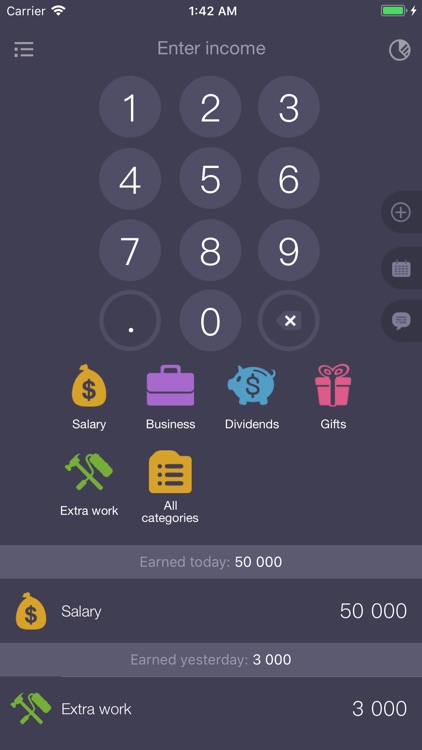 Income OK - income & expenses