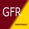 Certainly not the only, probably not the fanciest, but perhaps the fastest and easiest way to calculate kidney function (glomerular filtration rate: GFR)