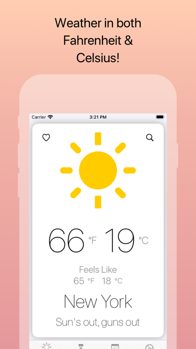WeatherGO Celsius & FahrenheitScreenshot von 1